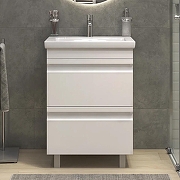 Тумба с раковиной Vigo Holly 60 039-com цвет Белый-2