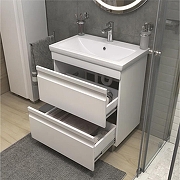 Тумба с раковиной Vigo Holly 70 040-com цвет Белый-4