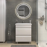 Тумба с раковиной Vigo Holly 70 040-com цвет Белый-6
