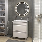 Тумба с раковиной Vigo Holly 70 040-com цвет Белый-7