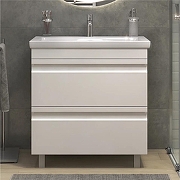 Тумба с раковиной Vigo Holly 80 041-com цвет Белый-2