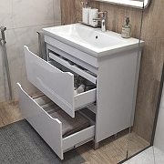 Тумба с раковиной Vigo Grani 80 203-com цвет Белый-3