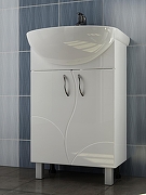 Тумба с раковиной Vigo Alessandro 55 tn.ALE.UYU.55.2D-com цвет Белый-1