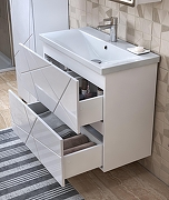 Тумба с раковиной Vigo Geometry 80 tn.bsf.GEO.9696.80.2Y-com цвет Белый-4