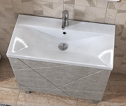 Тумба под раковину Vigo Geometry 70 tn.bsf.GEO.COM.70.2Y бетон цвет Бетон Белый-7