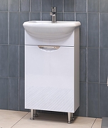 Тумба с раковиной Vigo Callao 45 L tn.CAL.UYU.45.1D-com цвет Белый-1