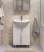 Тумба с раковиной Vigo Grand 50 tn.GRA.UYU.50.2D-com цвет Белый-1