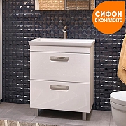 Тумба с раковиной Vigo Plaza 70 tn.PLA.COM.70.2Y-com цвет Белый-8