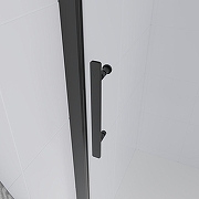 Душевая дверь Veconi Evo 120 E4-GR-120-12-C9 профиль Графит брашированный стекло тонированное-2
