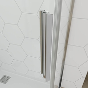 Душевой уголок Veconi Ottimo 100х100 OP10CH-100100-07-C9 профиль Хром стекло матовое-2