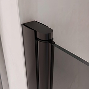 Душевая дверь RGW Passage PA-03B NEW 60 54080306-34 профиль Черный матовый стекло тонированное-2