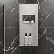 Металлическая полка Ceruttispa ALLESA 11485 цвет Хром-2