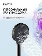 Ручной душ Lemark LMD-1501P-BL-2 цвет Черный матовый-2