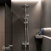 Душевая система Ceruttispa Орацио (Orazio) RS CT12067 12067 цвет Хром глянцевый-7