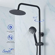 Душевая система Ceruttispa Орацио (Orazio RSMB CT12068 12068 цвет Черный матовый-2