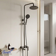 Душевая система Ceruttispa Орацио (Orazio II) RSGR CT12074 12074 цвет Серый матовый-5