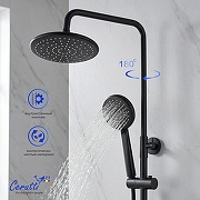 Душевая система Ceruttispa Орацио (Orazio II) RSMB CT12075 12075 цвет Черный матовый-2