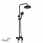 Душевая система Ceruttispa Орацио (Orazio II) RSMB CT12075 12075 цвет Черный матовый-7