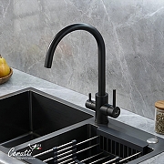 Cмеситель для кухни Ceruttispa Аниэлло (Aniello) B CT12089 12089 цвет Черный матовый-5