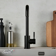 Cмеситель для кухни Ceruttispa Дуилио (Duilio) B CT12104 12104 цвет Черный матовый-4