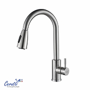 Cмеситель для кухни Ceruttispa Эннио (Ennio) BN CT12106 12106 цвет Никель матовый-5