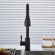 Cмеситель для кухни Ceruttispa Эннио (Ennio) B CT12107 12107 цвет Черный матовый-4