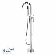 Смеситель для ванны Ceruttispa Тобия (Tobia) CT12112 12112 цвет Хром-7