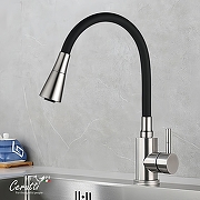 Cмеситель для кухни Ceruttispa Мия (Mia) BN CT12129 12129 цвет Никель матовый-2