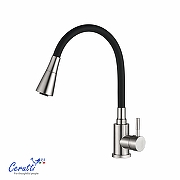 Cмеситель для кухни Ceruttispa Мия (Mia) BN CT12129 12129 цвет Никель матовый-3