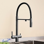 Cмеситель для кухни Ceruttispa Торре (Torre) GR CT12136 12136 цвет Серый матовый-2
