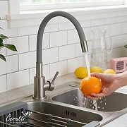 Cмеситель для кухни Ceruttispa Атэна (Atena) BN-G CT12137 12137 цвет Никель матовый Серый-4