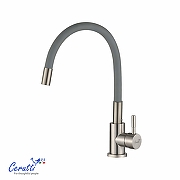 Cмеситель для кухни Ceruttispa Атэна (Atena) BN-G CT12137 12137 цвет Никель матовый Серый-6
