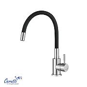 Cмеситель для кухни Ceruttispa Атэна (Atena) H-B CT12141 12141 цвет Хром Черный-5