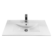 Тумба с раковиной Comforty Муром 80 00-00020158CF подвесная цвет Белый матовый-5