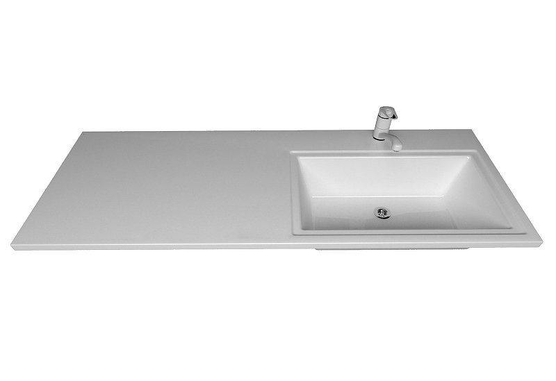 Раковина Stella Polar Мадлен 140 R SP-00001994 с местом под стиральную машину 