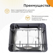 Бассейн Radomir Делюкс Silver 212х167 1-30-0-0-0-0531С цвет Серый мрамор-3