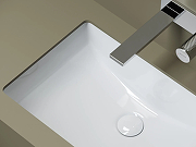 Раковина встраиваемая снизу Ceramicanova Эра 52 CN7032 цвет Белый-2