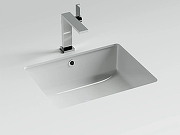 Раковина встраиваемая снизу Ceramicanova Эра 50 CN7033 цвет Белый