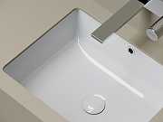 Раковина встраиваемая снизу Ceramicanova Эра 50 CN7033 цвет Белый-2