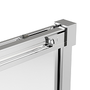 Душевой уголок Vincea Стелла (Stella) 140х100 VSR-1ST1014CLG профиль Брашированное золото стекло прозрачное-5