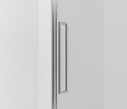 Душевая дверь Vincea Слим-Н (Slim-N) 110 VDP-4SN110CLGM профиль Вороненая сталь стекло прозрачное-3