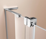Душевая дверь Vincea Волк-Ин (Walk-In) 120 L VDS-4WSL120CL-L профиль Хром стекло прозрачное-2