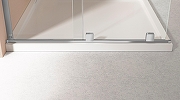 Душевая перегородка Vincea Волк-Ин (Walk-In) 120 L VSW-4WSL120CL-L профиль Хром стекло прозрачное-3