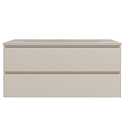 Тумба под раковину Vincea Люка Софт-Тач (Luka Soft-Touch) 100 VMC-2L100MBG подвесная цвет M.Beige Soft-touch-10