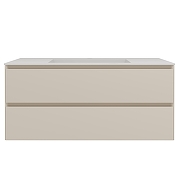 Тумба под раковину Vincea Люка Софт-Тач (Luka Soft-Touch) 100 VMC-2L100MBG подвесная цвет M.Beige Soft-touch-12