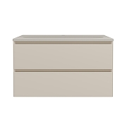 Тумба под раковину Vincea Люка Софт-Тач (Luka Soft-Touch) 80 VMC-2L800MBG подвесная цвет M.Beige Soft-touch-10