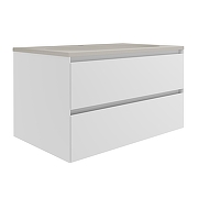 Тумба под раковину Vincea Люка Софт-Тач (Luka Soft-Touch) 80 VMC-2L800MW подвесная цвет M.White Soft-touch-14