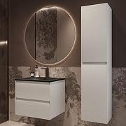 Тумба под раковину Vincea Велле (Welle) 60 VMC-2WL600MW подвесная цвет M.White Soft-touch-11