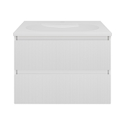 Тумба под раковину Vincea Велле (Welle) 60 VMC-2WL600MW подвесная цвет M.White Soft-touch-15