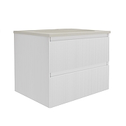Тумба под раковину Vincea Велле (Welle) 60 VMC-2WL600MW подвесная цвет M.White Soft-touch-17